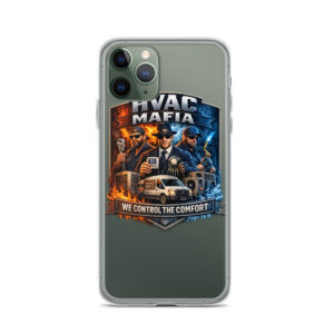 HVAC Mafia Clear Phone Case
