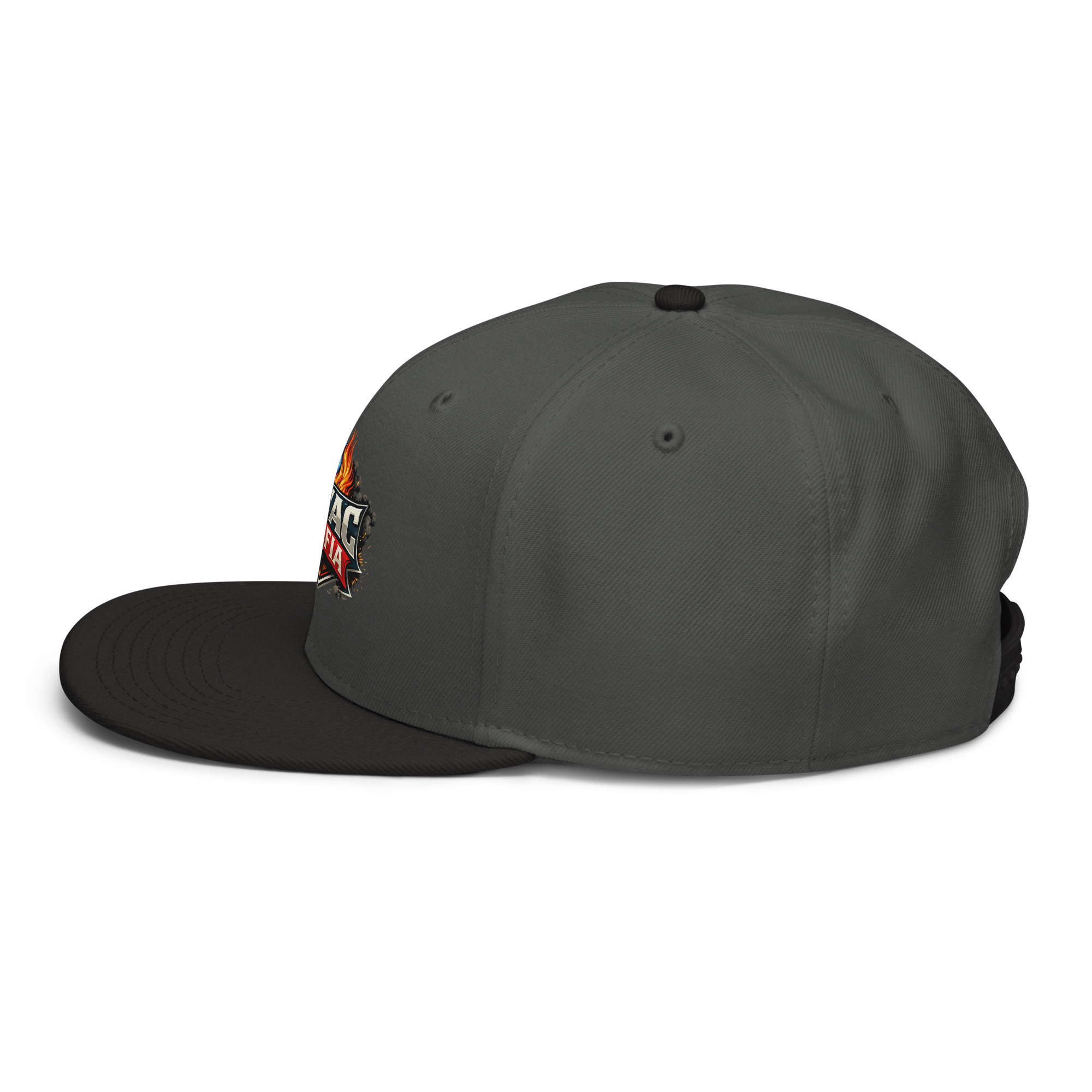 HVAC Mafia Flat Bill Hat – Premium Snapback Cap - Image 3