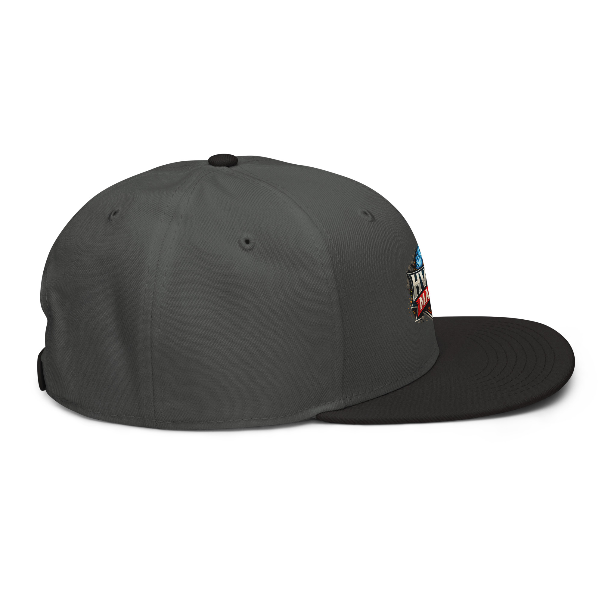 HVAC Mafia Flat Bill Hat – Premium Snapback Cap - Image 4