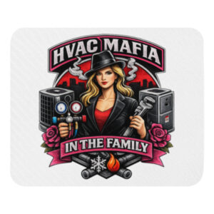 HVAC Mafia Mouse pad