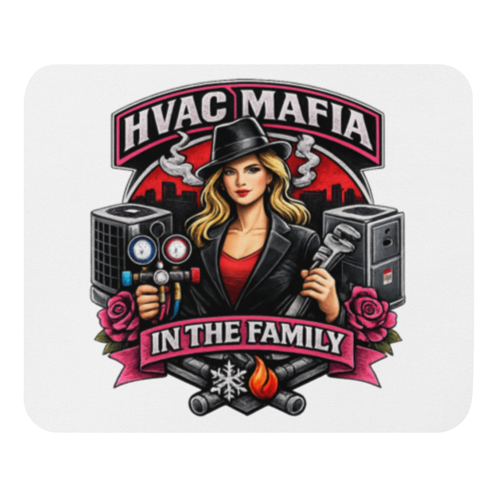 HVAC Mafia Mouse pad