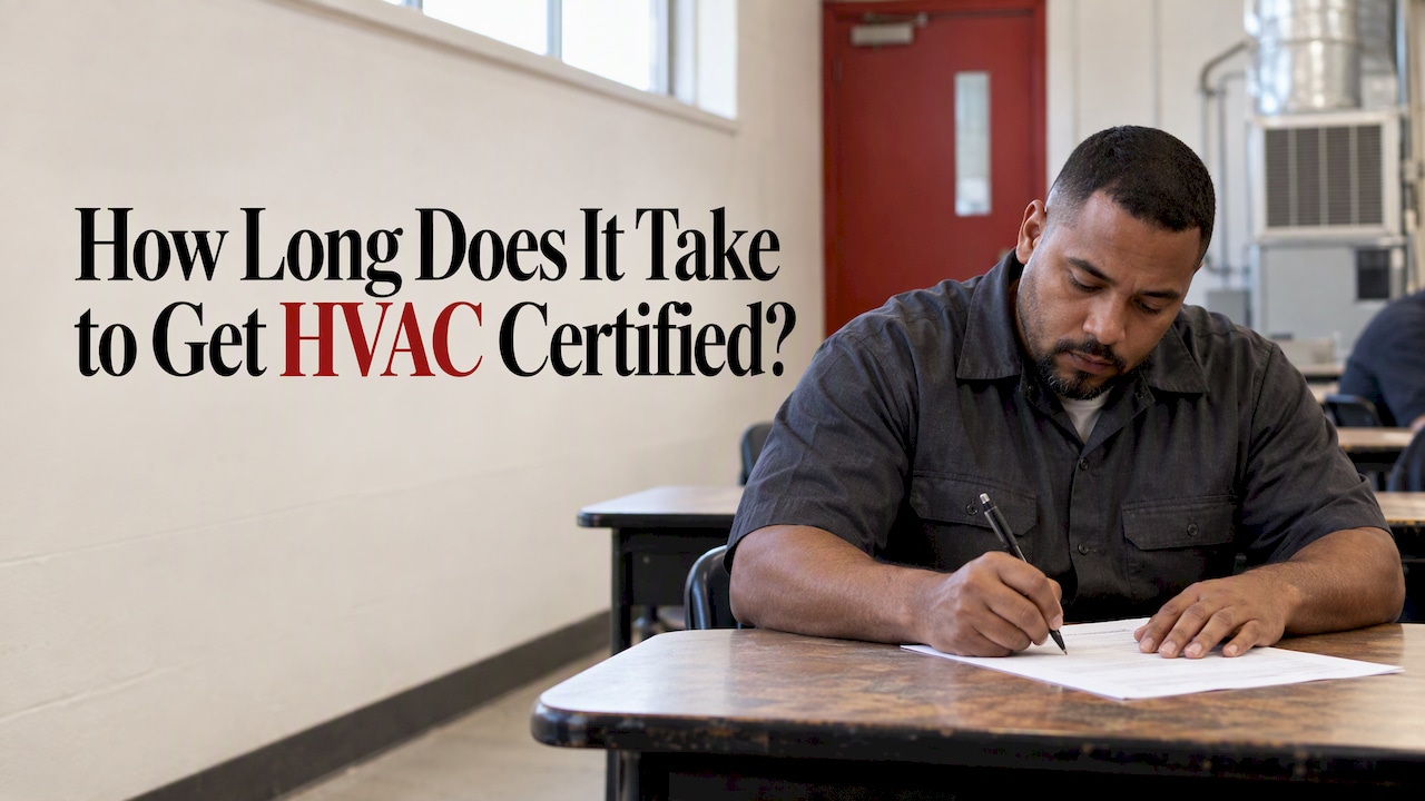 How Long Does It Take to Get HVAC Certified?