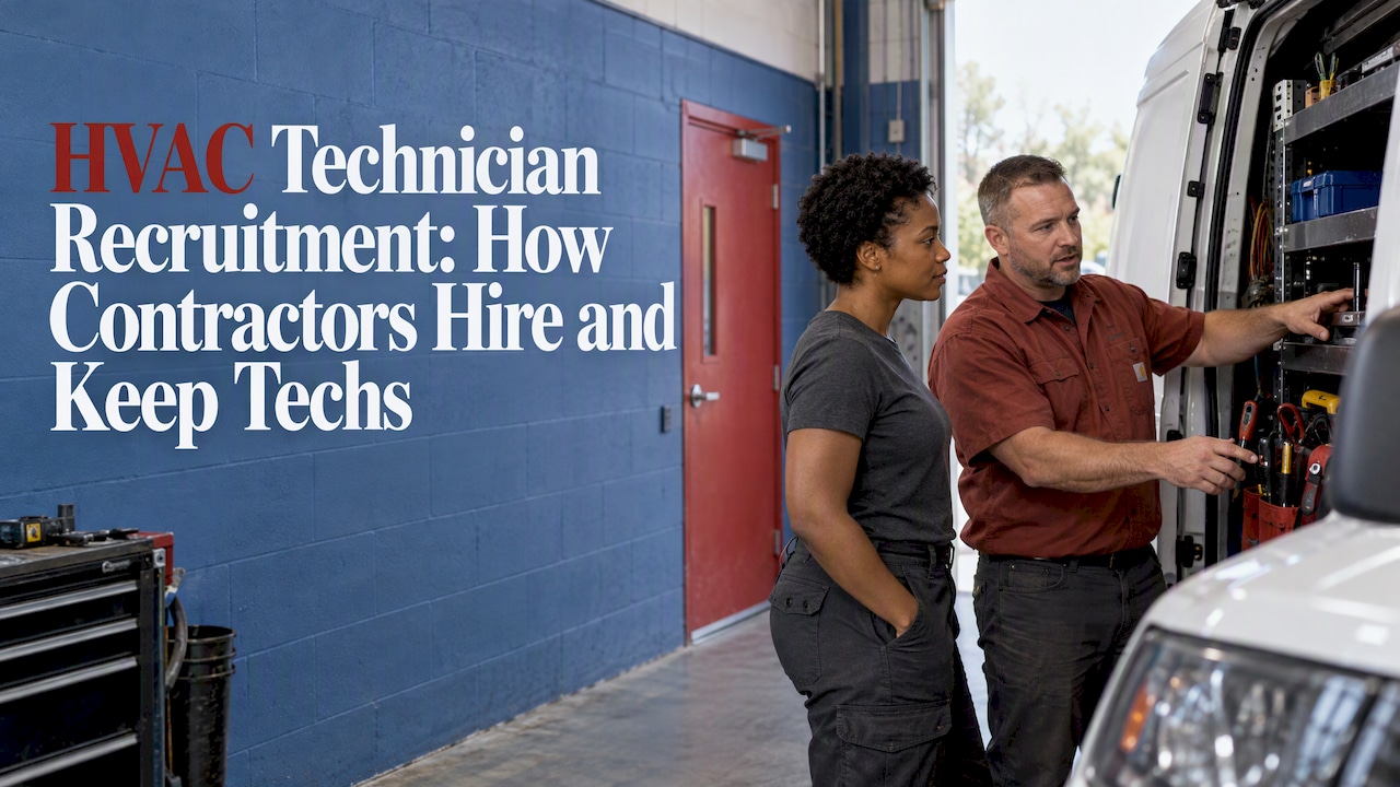 HVAC Technician Recruitment: How Contractors Hire and Keep Techs