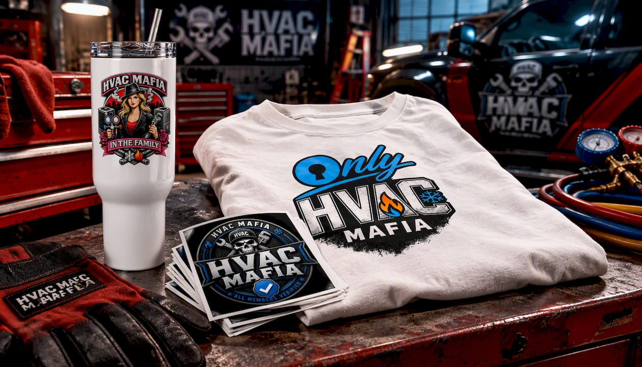 HVAC Travel Mug — 25 oz Stainless Steel | HVAC Mafia