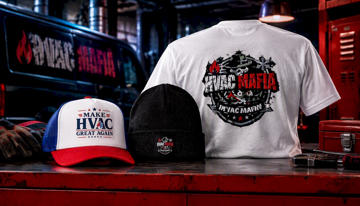 Make HVAC Great Again™ Trucker Hat – Richardson Style Mesh Cap
